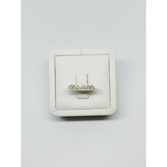 10k Solid Gold Ring Stackable Size 6.75- Anillo De De Mujer